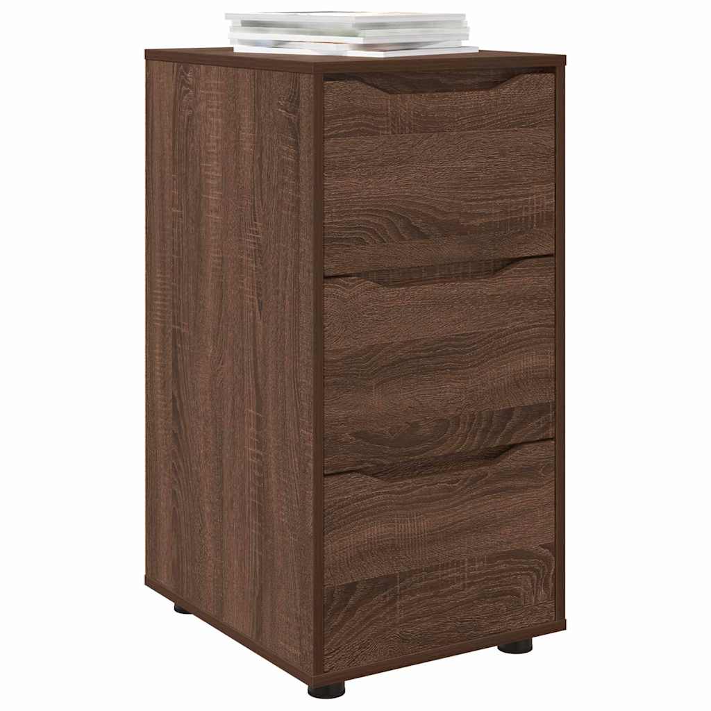 Opbergkast Bruin Eiken 40 x 48 x 81 cm Bewerkt hout