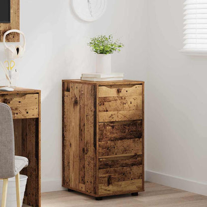 Opbergkast Oud Hout 40 x 48 x 81 cm Bewerkt hout