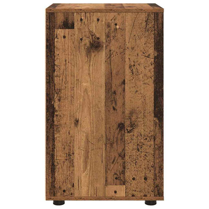Opbergkast Oud Hout 40 x 48 x 81 cm Bewerkt hout