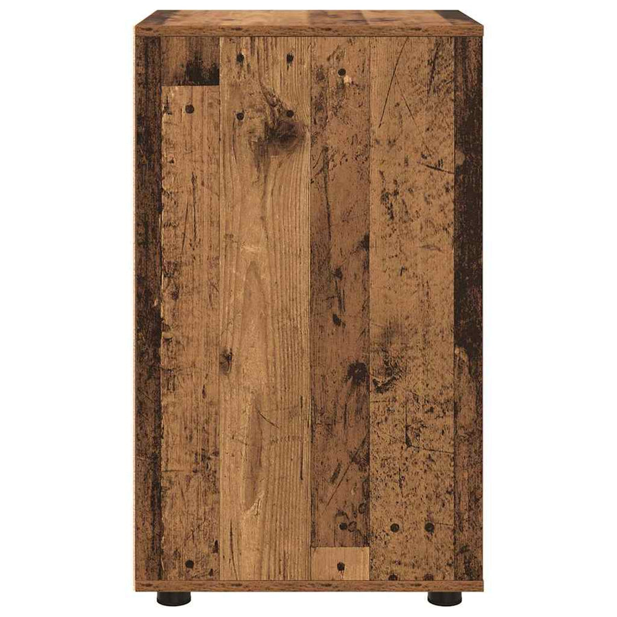 Opbergkast Oud Hout 40 x 48 x 81 cm Bewerkt hout