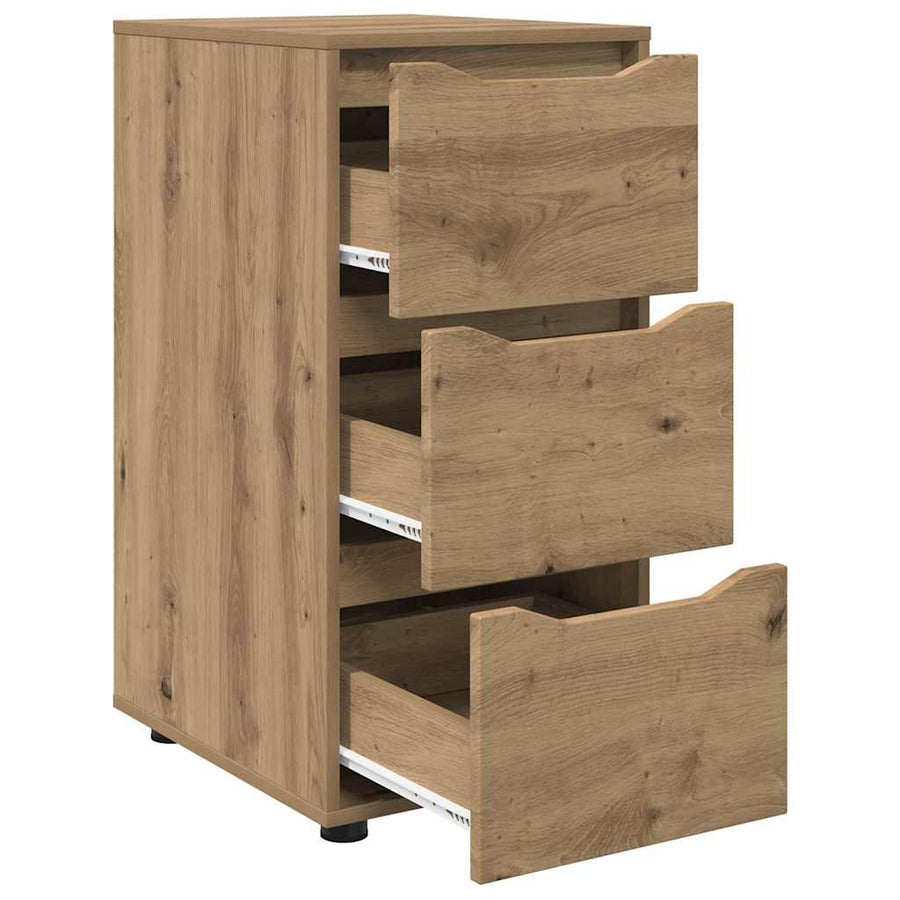 Opbergkast Artisan Eiken 40 x 48 x 81 cm Bewerkt hout