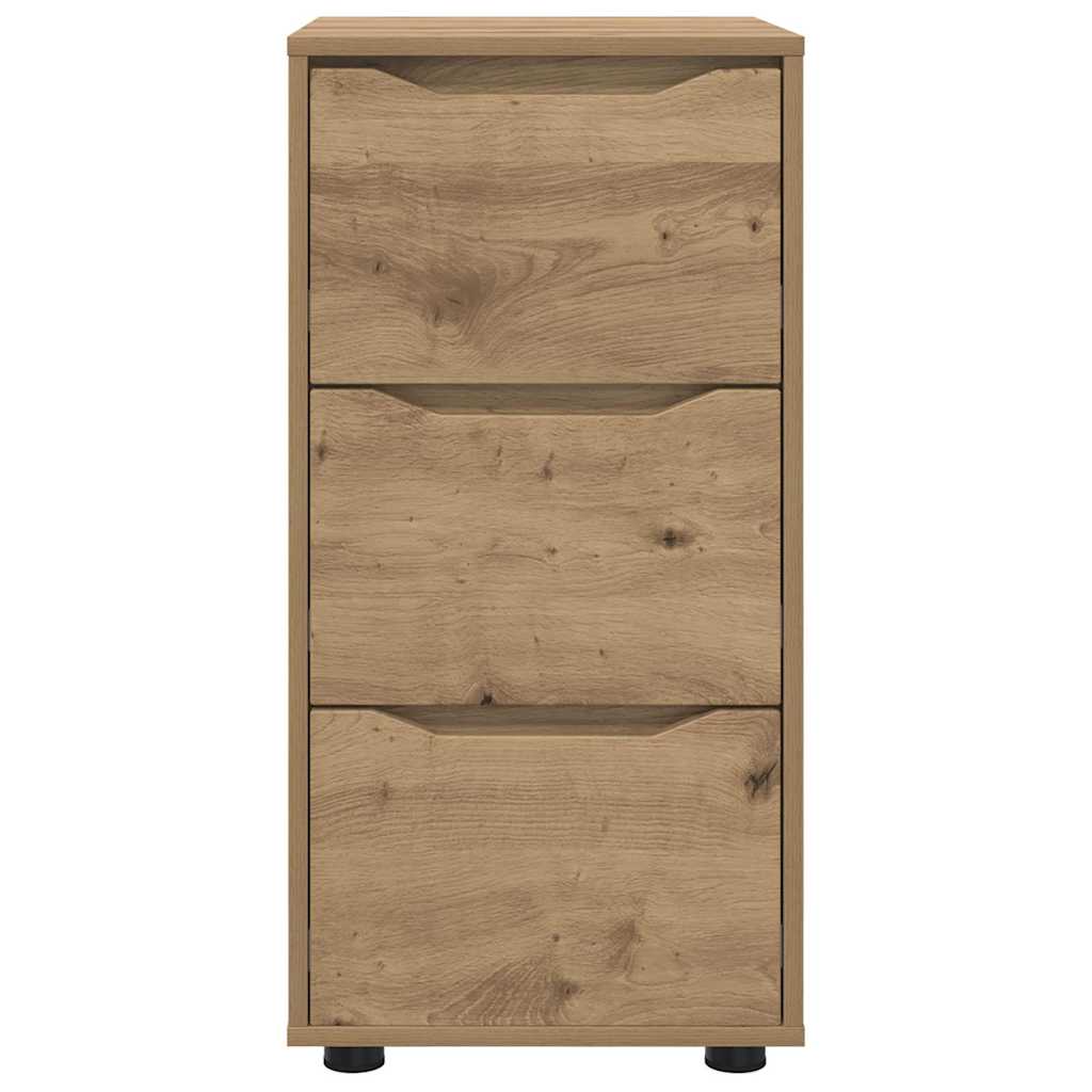 Opbergkast Artisan Eiken 40 x 48 x 81 cm Bewerkt hout