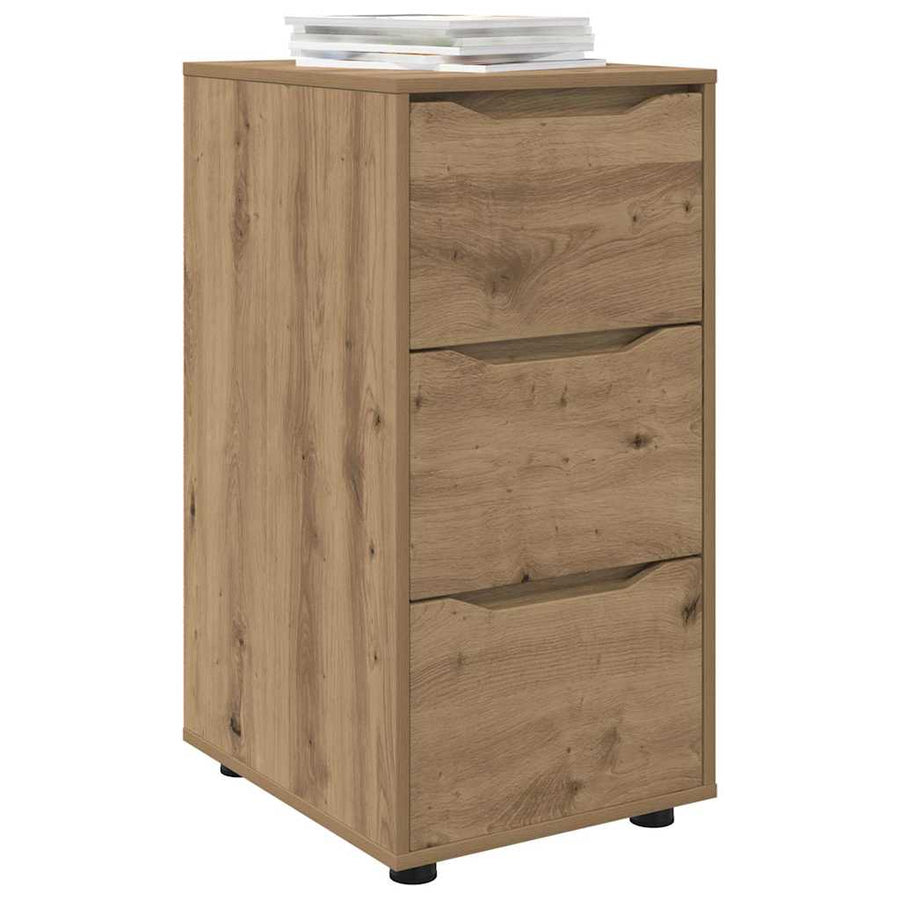 Opbergkast Artisan Eiken 40 x 48 x 81 cm Bewerkt hout