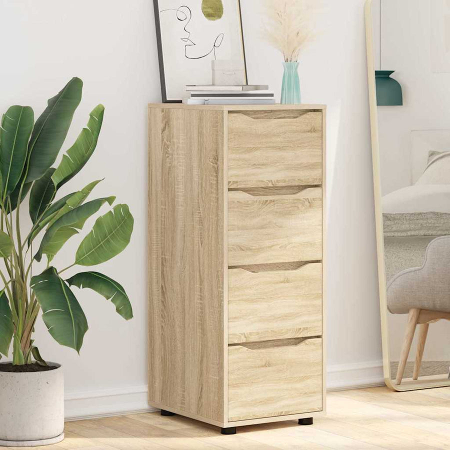 Opbergkast Sonoma Eiken 40 x 48 x 105 cm Bewerkt hout