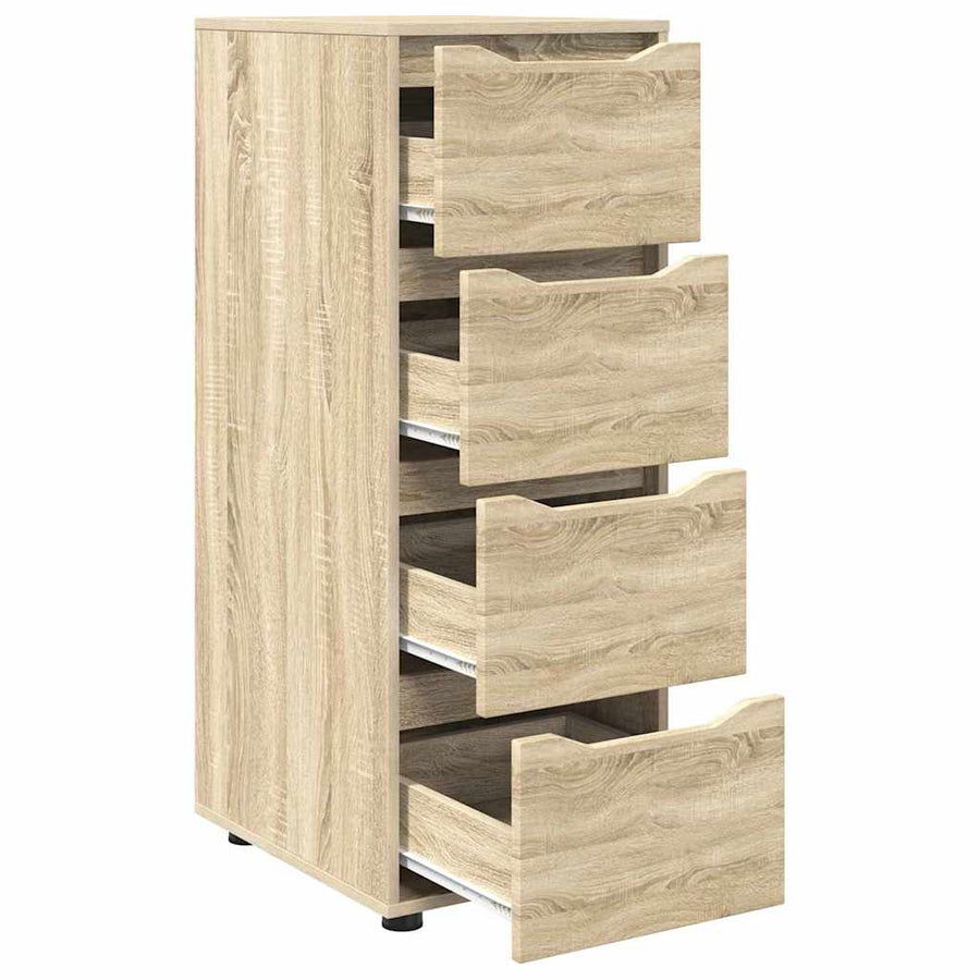 Opbergkast Sonoma Eiken 40 x 48 x 105 cm Bewerkt hout