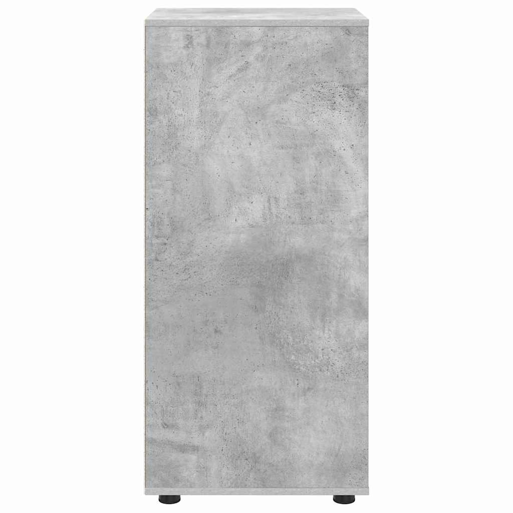 Opbergkast Beton Grijs 40 x 48 x 105 cm Bewerkt hout