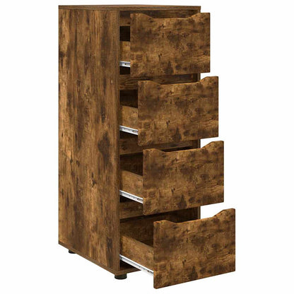 Opbergkast Gerookt eiken 40 x 48 x 105 cm Bewerkt hout