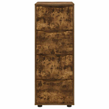 Opbergkast Gerookt eiken 40 x 48 x 105 cm Bewerkt hout