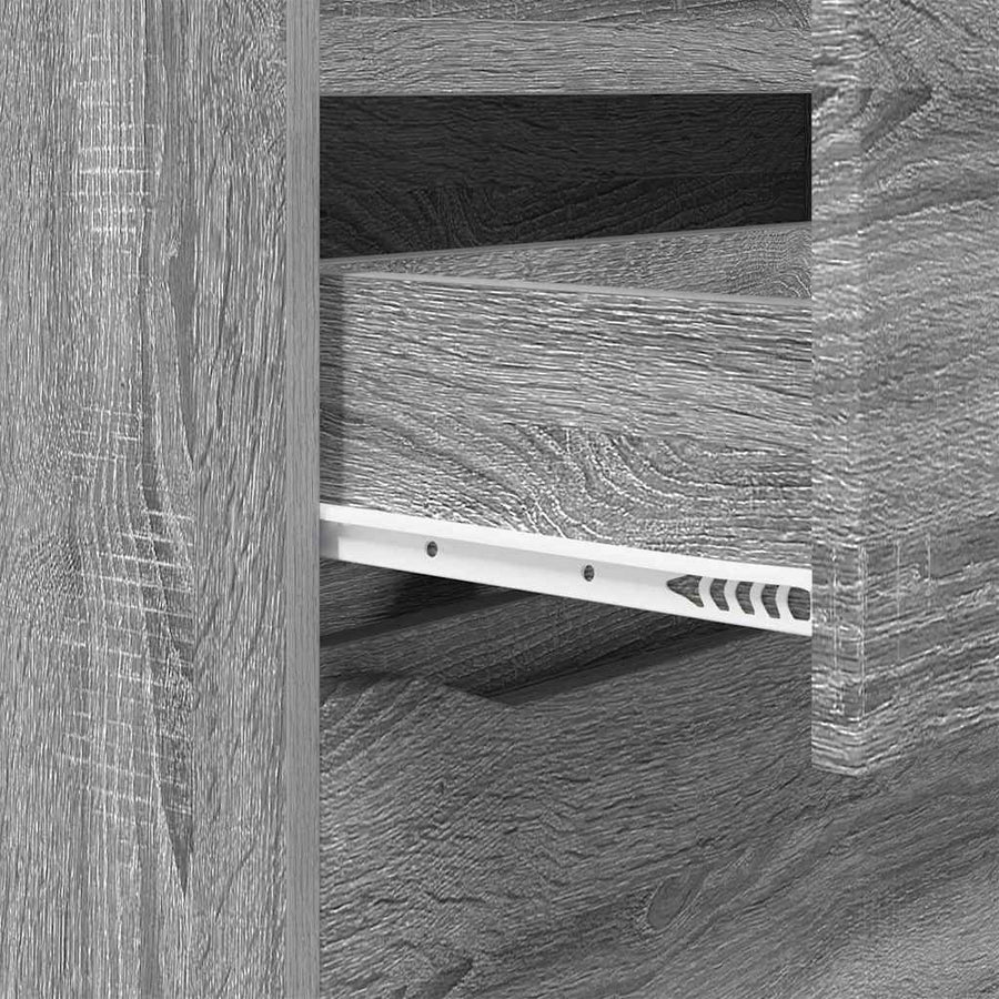 Opbergkast Grijs Sonoma 40 x 48 x 105 cm Bewerkt hout