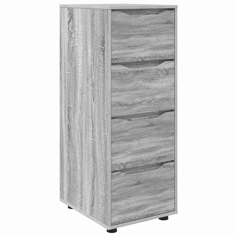 Opbergkast Grijs Sonoma 40 x 48 x 105 cm Bewerkt hout