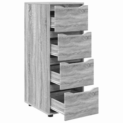 Opbergkast Grijs Sonoma 40 x 48 x 105 cm Bewerkt hout