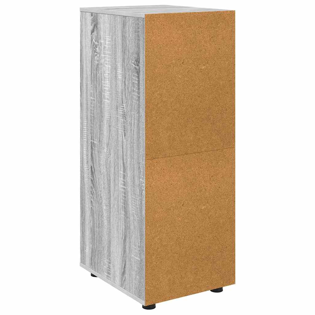 Opbergkast Grijs Sonoma 40 x 48 x 105 cm Bewerkt hout