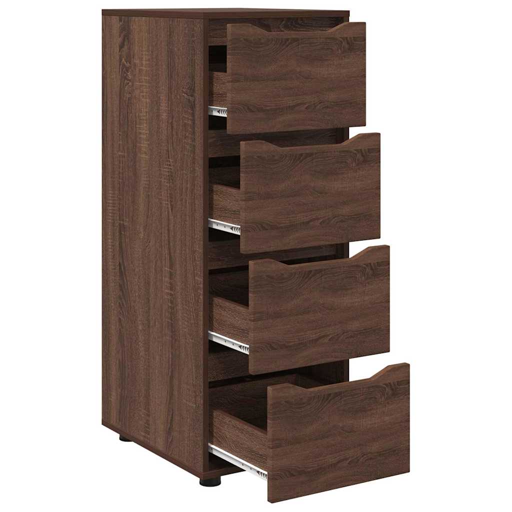 Opbergkast Bruin Eiken 40 x 48 x 105 cm Bewerkt hout