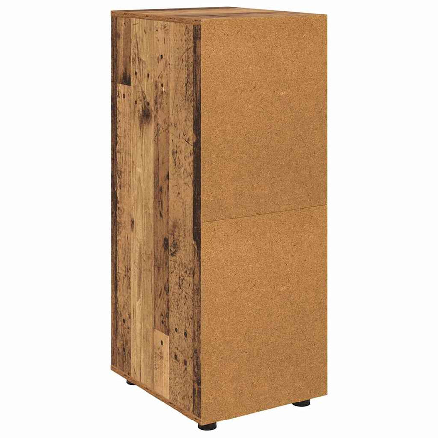 Opbergkast Oud Hout 40 x 48 x 105 cm Bewerkt hout