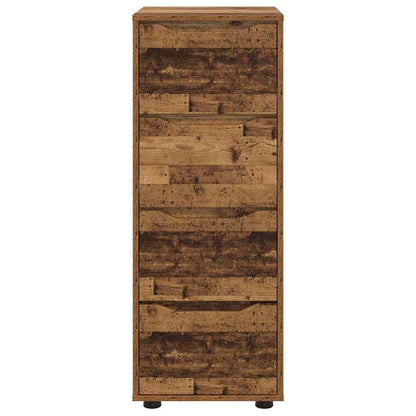 Opbergkast Oud Hout 40 x 48 x 105 cm Bewerkt hout