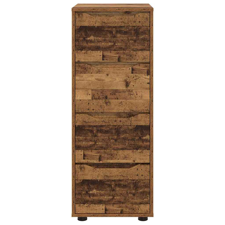 Opbergkast Oud Hout 40 x 48 x 105 cm Bewerkt hout