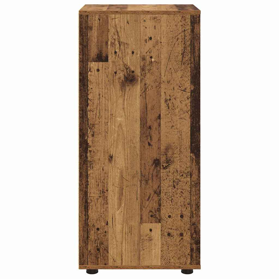 Opbergkast Oud Hout 40 x 48 x 105 cm Bewerkt hout