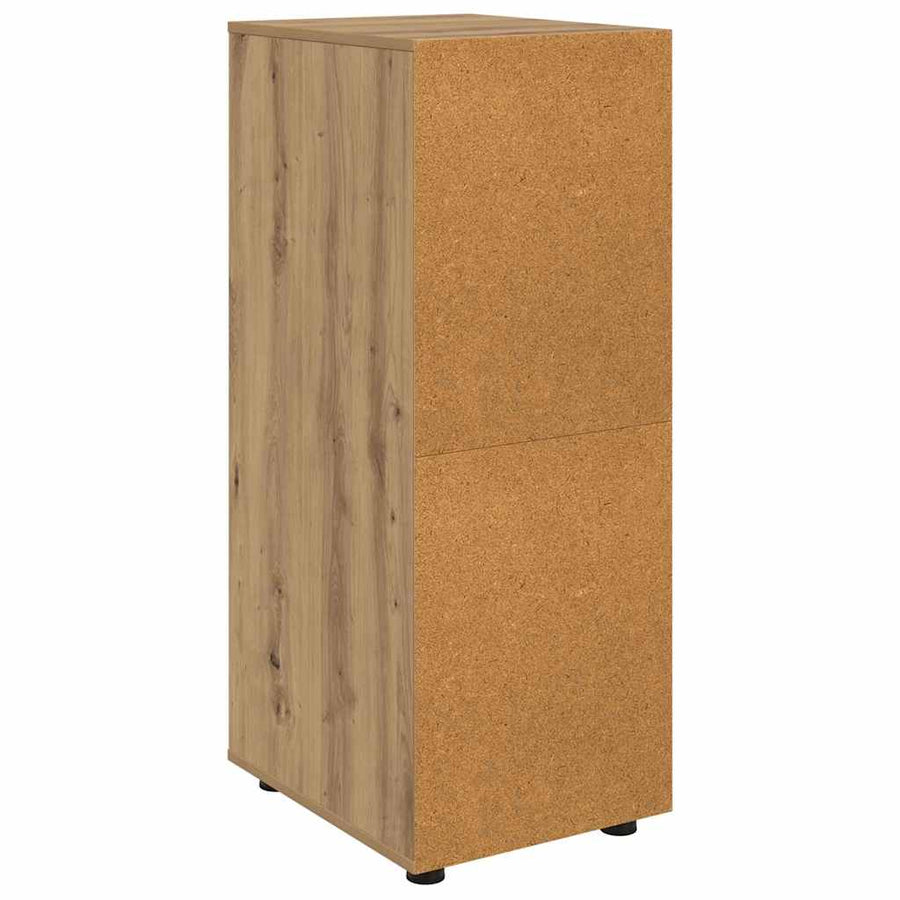 Opbergkast Artisan Eiken 40 x 48 x 105 cm Bewerkt hout
