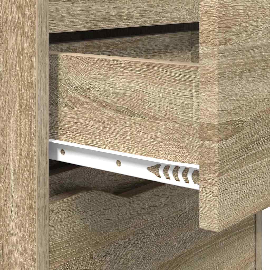 Nachtkastje met lade Sonoma Eiken 40 x 30 x 467 cm Bewerkt hout