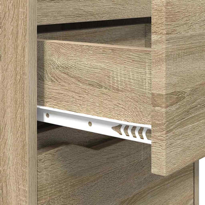 Nachtkastje met lade Sonoma Eiken 40 x 30 x 467 cm Bewerkt hout