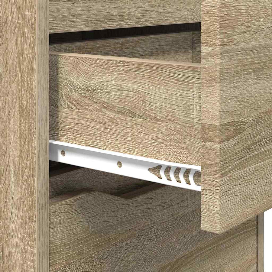Nachtkastje met lade Sonoma Eiken 40 x 30 x 467 cm Bewerkt hout