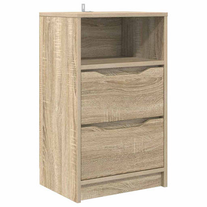 Nachtkastje met lade Sonoma Eiken 40 x 30 x 467 cm Bewerkt hout