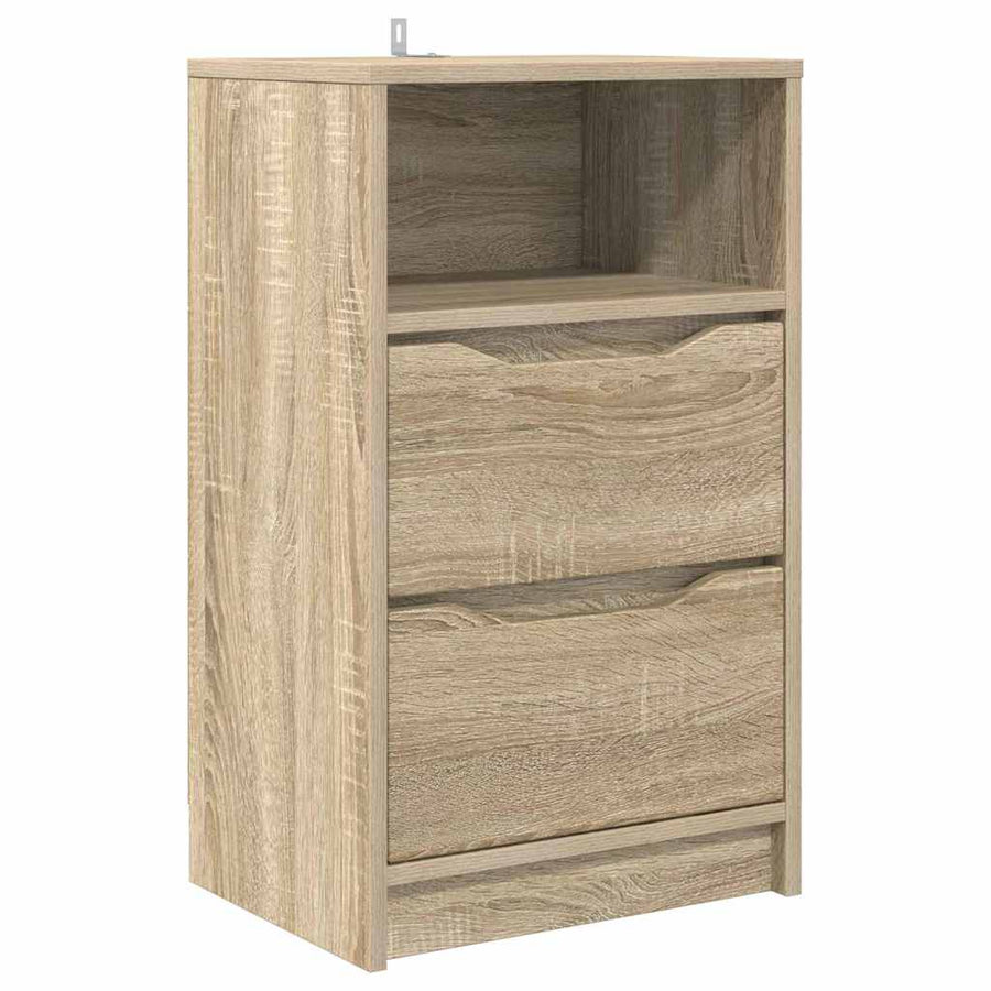 Nachtkastje met lade Sonoma Eiken 40 x 30 x 467 cm Bewerkt hout