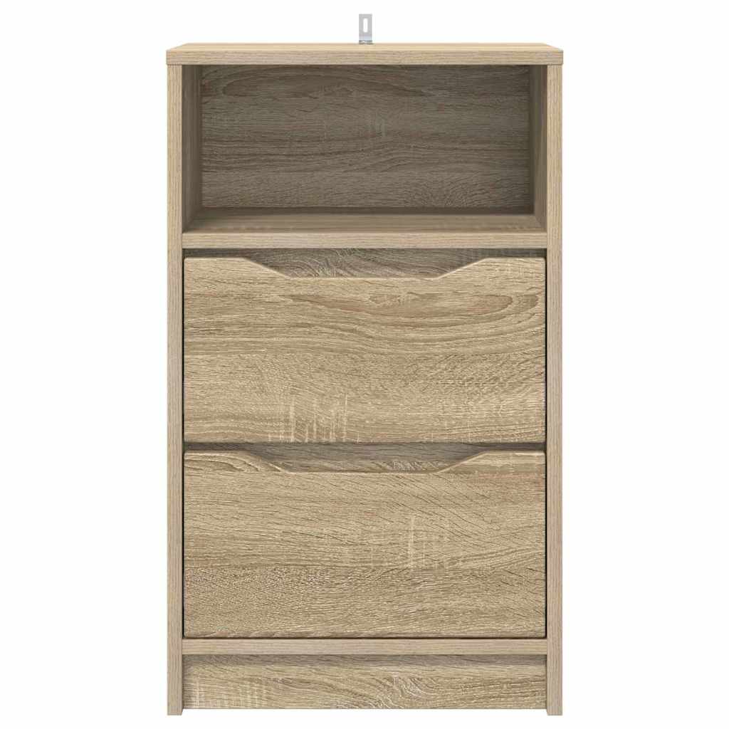 Nachtkastje met lade Sonoma Eiken 40 x 30 x 467 cm Bewerkt hout
