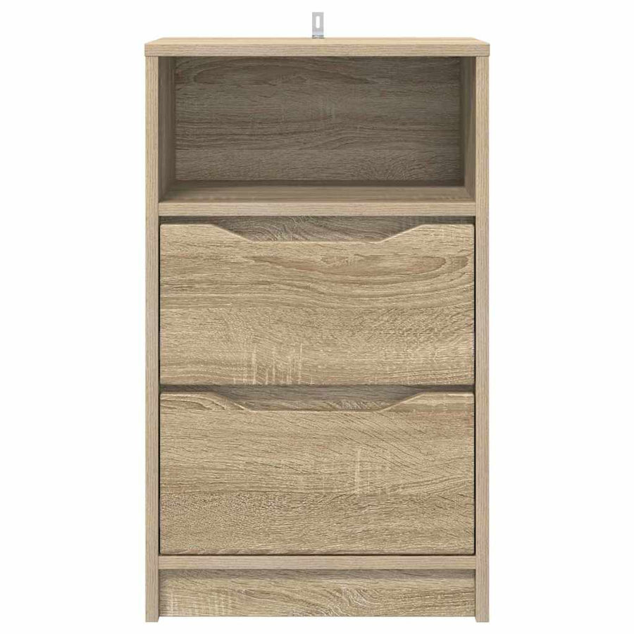 Nachtkastje met lade Sonoma Eiken 40 x 30 x 467 cm Bewerkt hout
