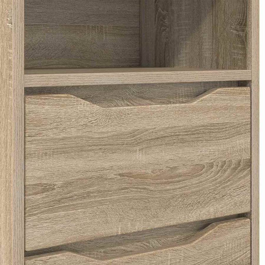 Nachtkastjes 2 pcs Sonoma Eiken 40 x 30 x 467 cm Bewerkt hout