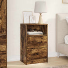 Bedside table Smoked oak 40 x 30 x 467 cm Engineered wood