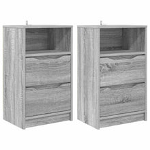 Nachtkastjes 2 pcs Grijs Sonoma 40 x 30 x 467 cm Bewerkt hout
