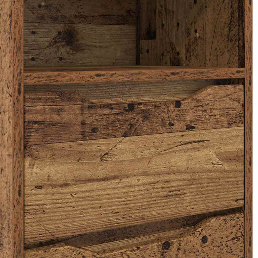 Nachtkastjes 2 pcs Oud Hout 40 x 30 x 467 cm Bewerkt hout
