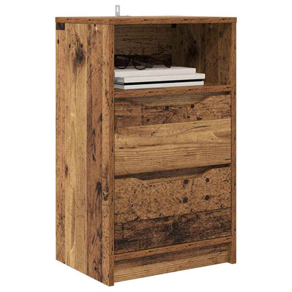 Nachtkastjes 2 pcs Oud Hout 40 x 30 x 467 cm Bewerkt hout