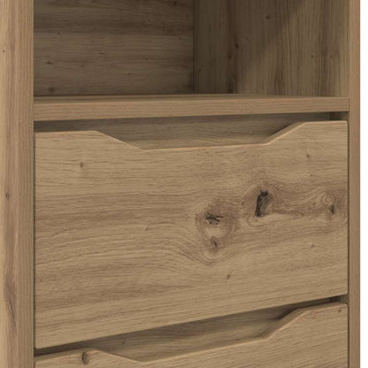 Nachtkastjes 2 pcs Artisan Eiken 40 x 30 x 467 cm Bewerkt hout