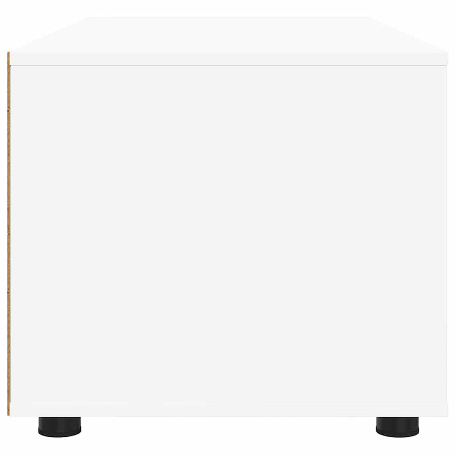 TV-kast met lade Wit 100 x 48 x 43 cm Bewerkt hout