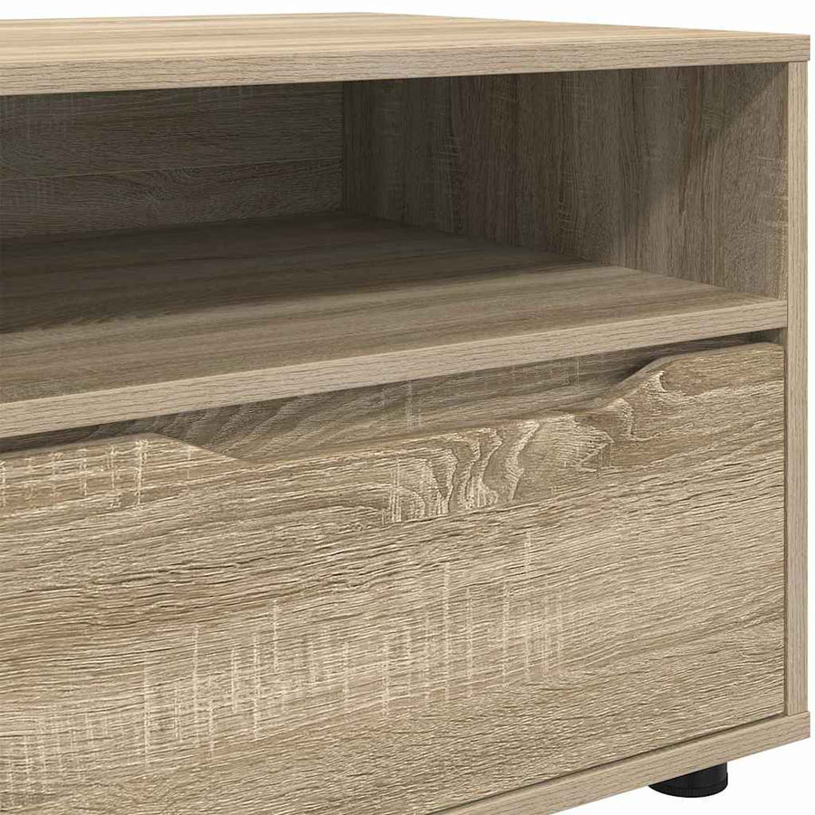 TV-kast met lade Sonoma Eiken 100 x 48 x 43 cm Bewerkt hout