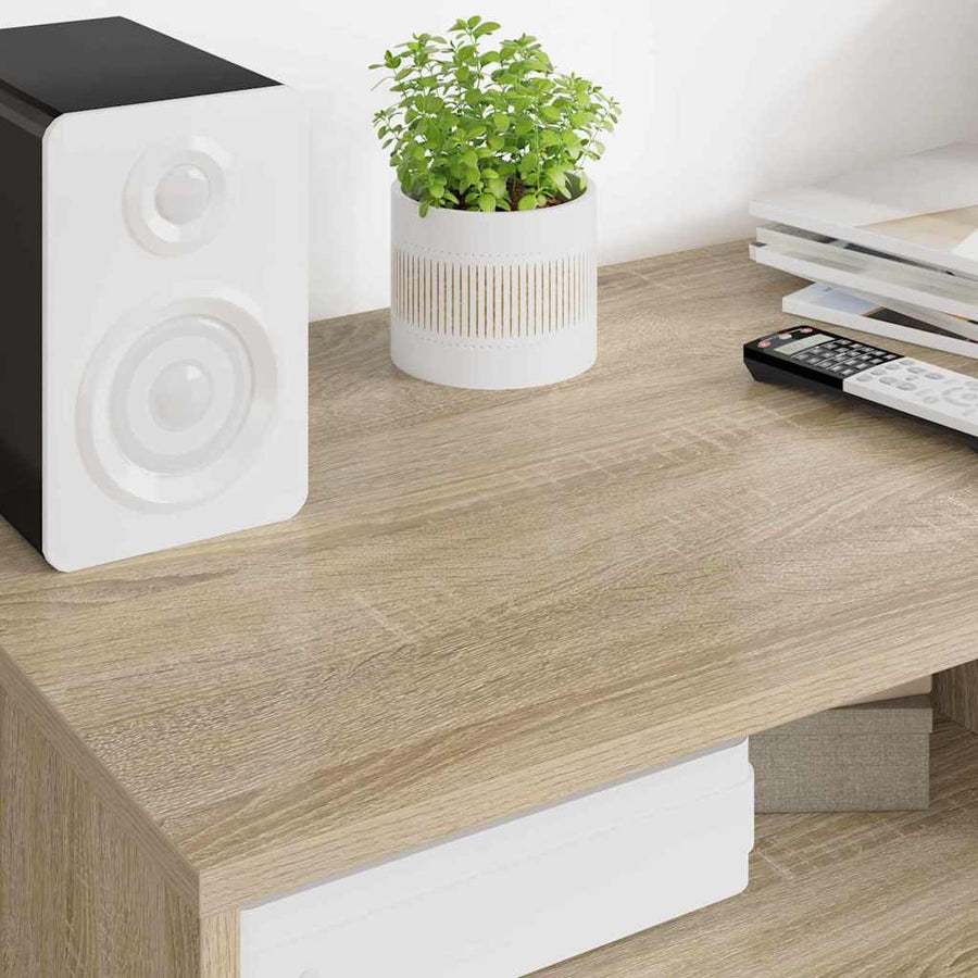 TV-kast met lade Sonoma Eiken 100 x 48 x 43 cm Bewerkt hout