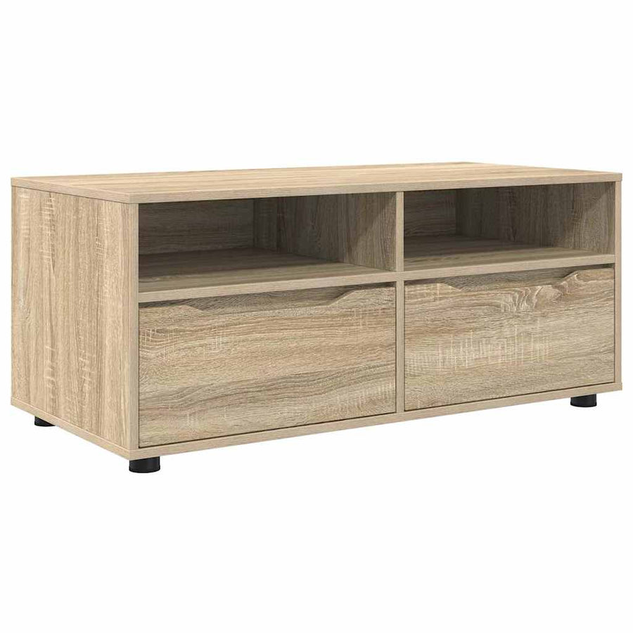 TV-kast met lade Sonoma Eiken 100 x 48 x 43 cm Bewerkt hout