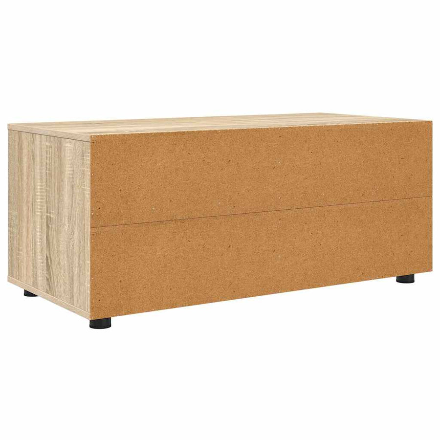 TV-kast met lade Sonoma Eiken 100 x 48 x 43 cm Bewerkt hout