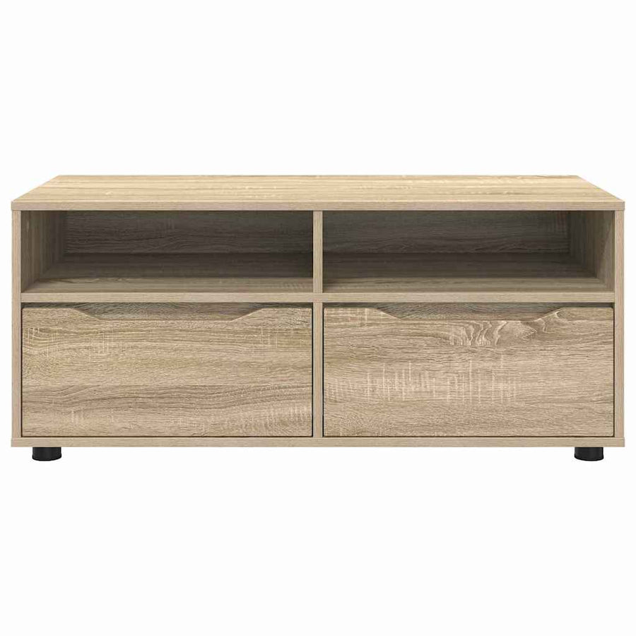 TV-kast met lade Sonoma Eiken 100 x 48 x 43 cm Bewerkt hout