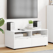 TV-kast 100x48x43 cm hoogglans wit