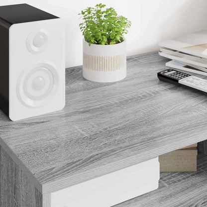 TV-kast met lade Grijs Sonoma 100 x 48 x 43 cm Bewerkt hout