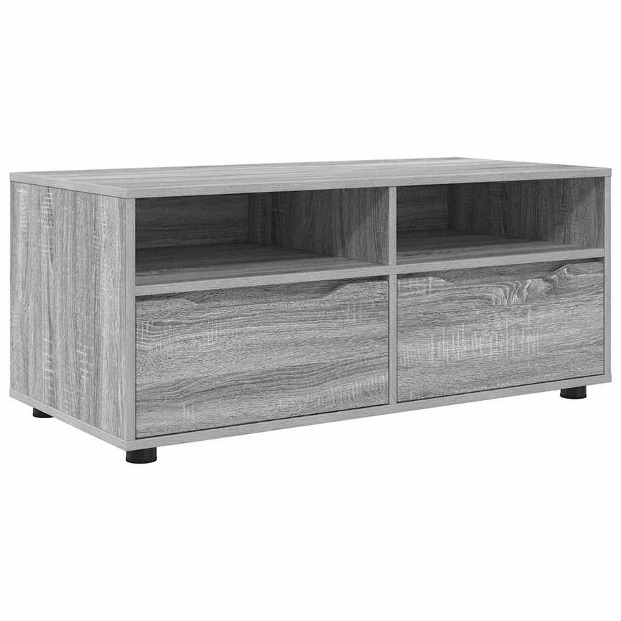 TV-kast met lade Grijs Sonoma 100 x 48 x 43 cm Bewerkt hout