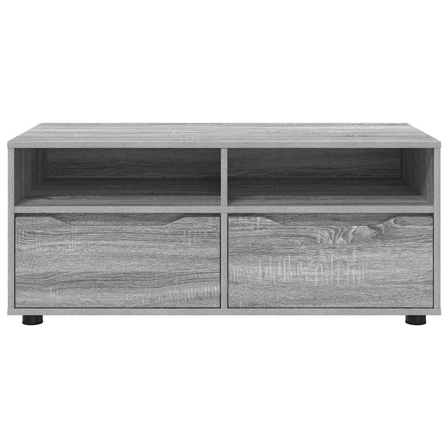 TV-kast met lade Grijs Sonoma 100 x 48 x 43 cm Bewerkt hout