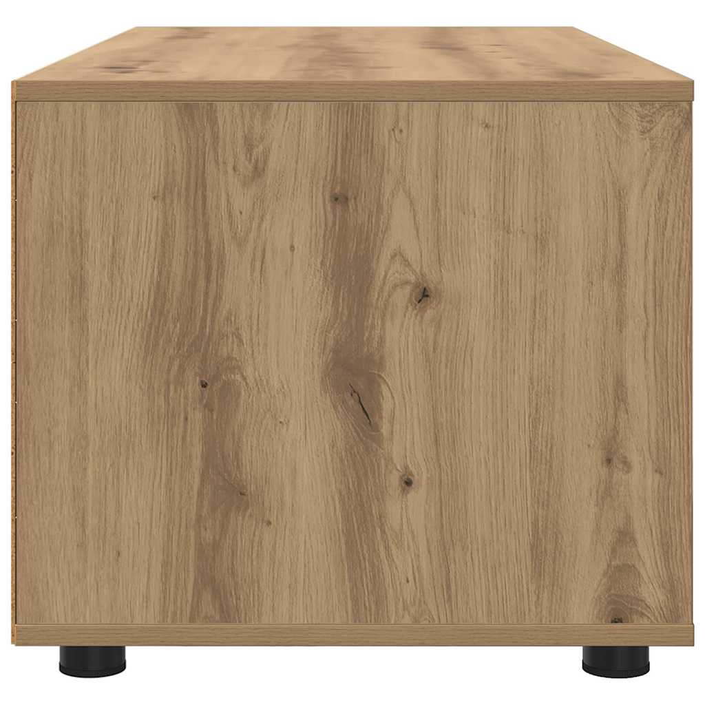TV-kast met lade Artisan Eiken 100 x 48 x 43 cm Bewerkt hout