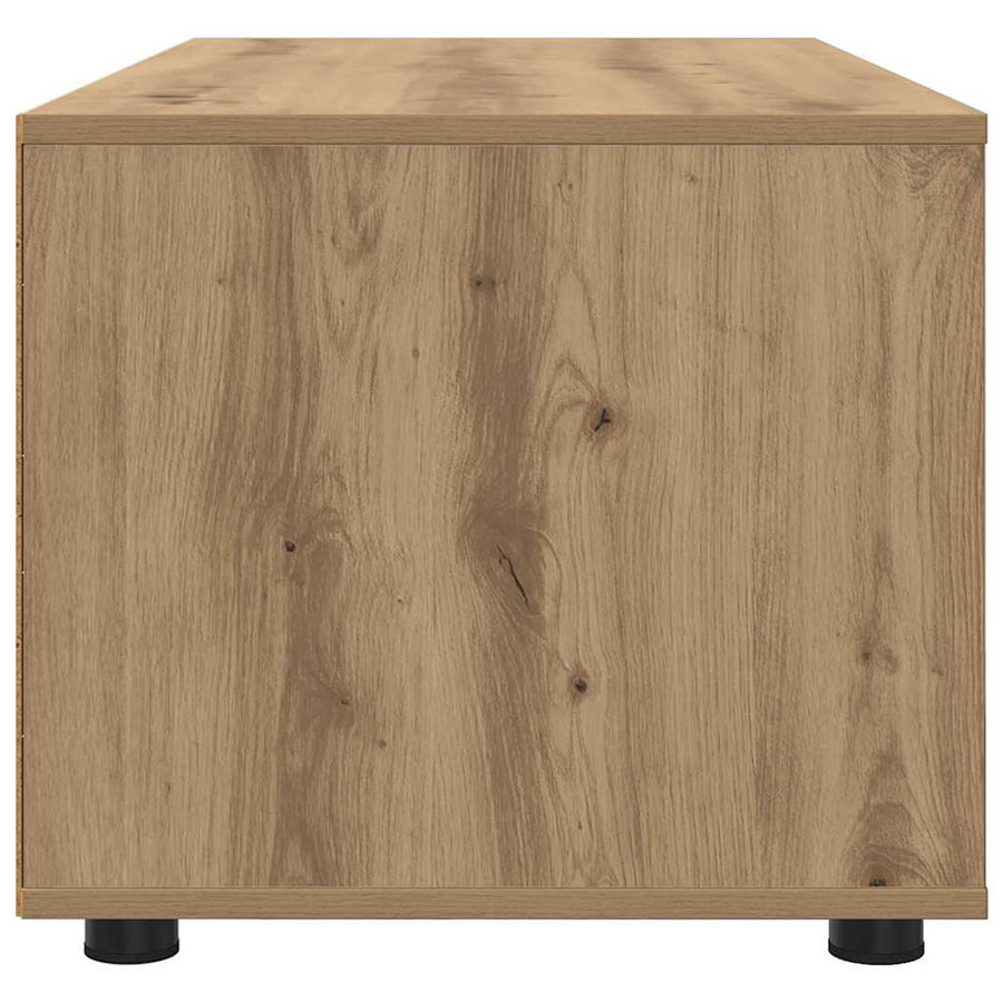 TV-kast met lade Artisan Eiken 100 x 48 x 43 cm Bewerkt hout