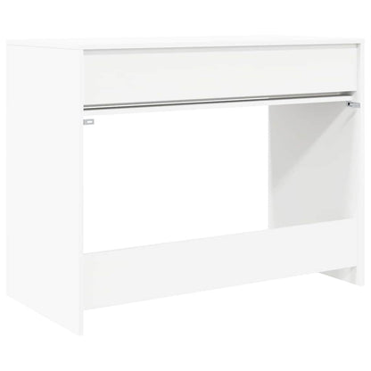 Bureau met lade met opslag Wit 100 x 50 x 78 cm Bewerkt hout