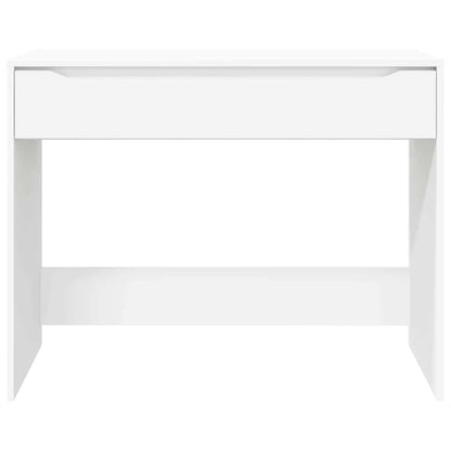 Bureau met lade met opslag Wit 100 x 50 x 78 cm Bewerkt hout