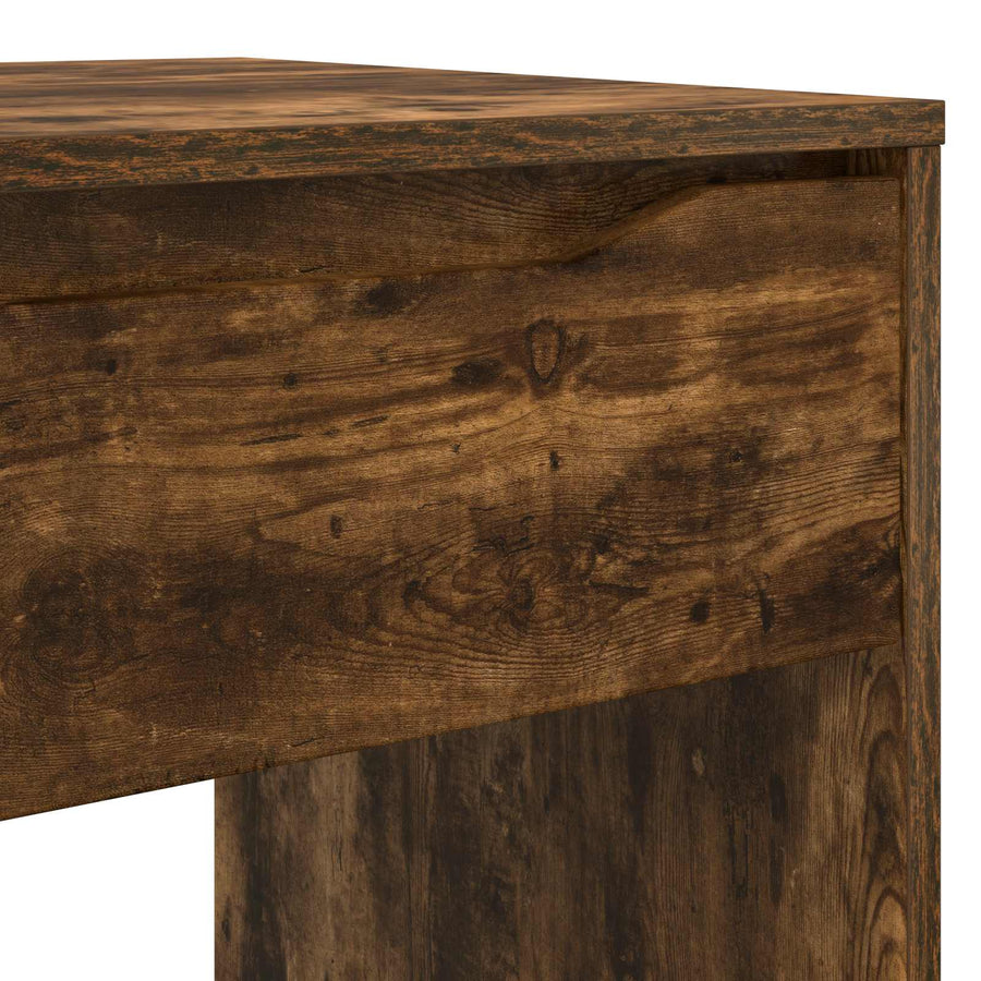 Bureau met Lade Gerookt eiken 100 x 50 x 78 cm Bewerkt hout